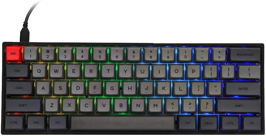 61 Keys Bluetooth Mechanical Keyboard with RGB Backlit N682