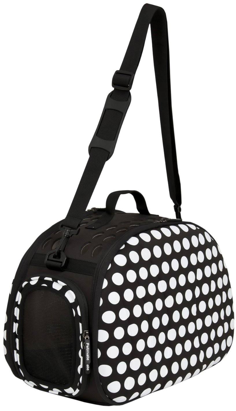 Black/White Pet Tote Y593473