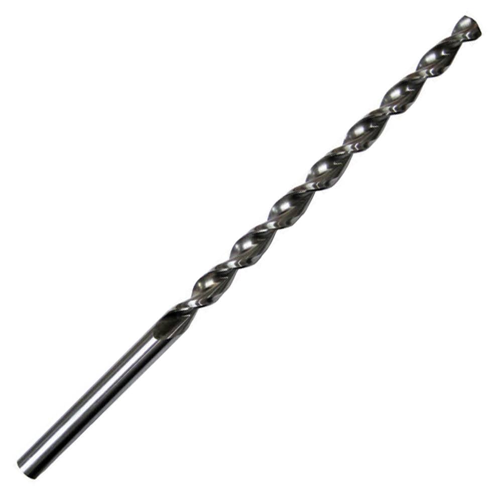 21/64x22 HSS 130° Point Extra Length Drill, Bright Finish, 165mm LOC U697371