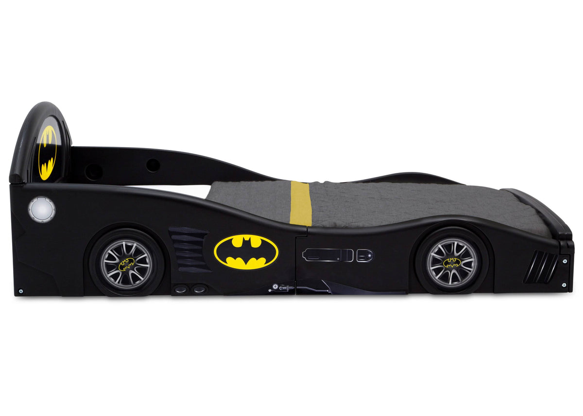 Batman Batmobile Car Sleep and Play Toddler Bed with Attached Guardrails Z349