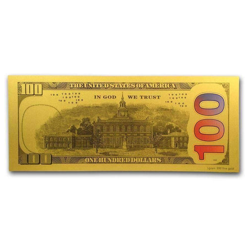 1 Gram Gold Note Replica M38980