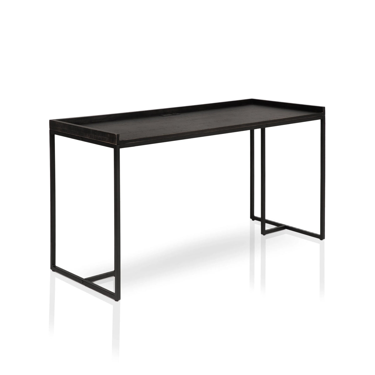 59-inch Metal Computer Desk with USBs N971
