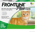 Flea and Tick Treatment for Cats (8 Doses) E422441
