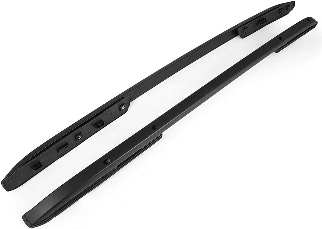Roof Rack Side Rail Roof Rails Black Luggage Carries Q731889