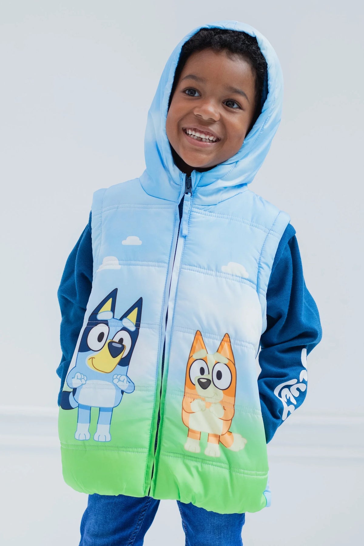 Bluey Bingo Zip Up Vest Jacket H648122