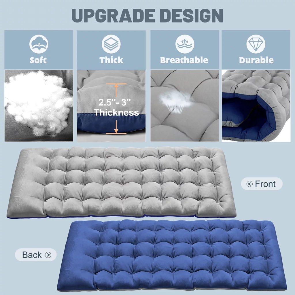 75" Portable Folding Camping Cot with Carry Bag N8248