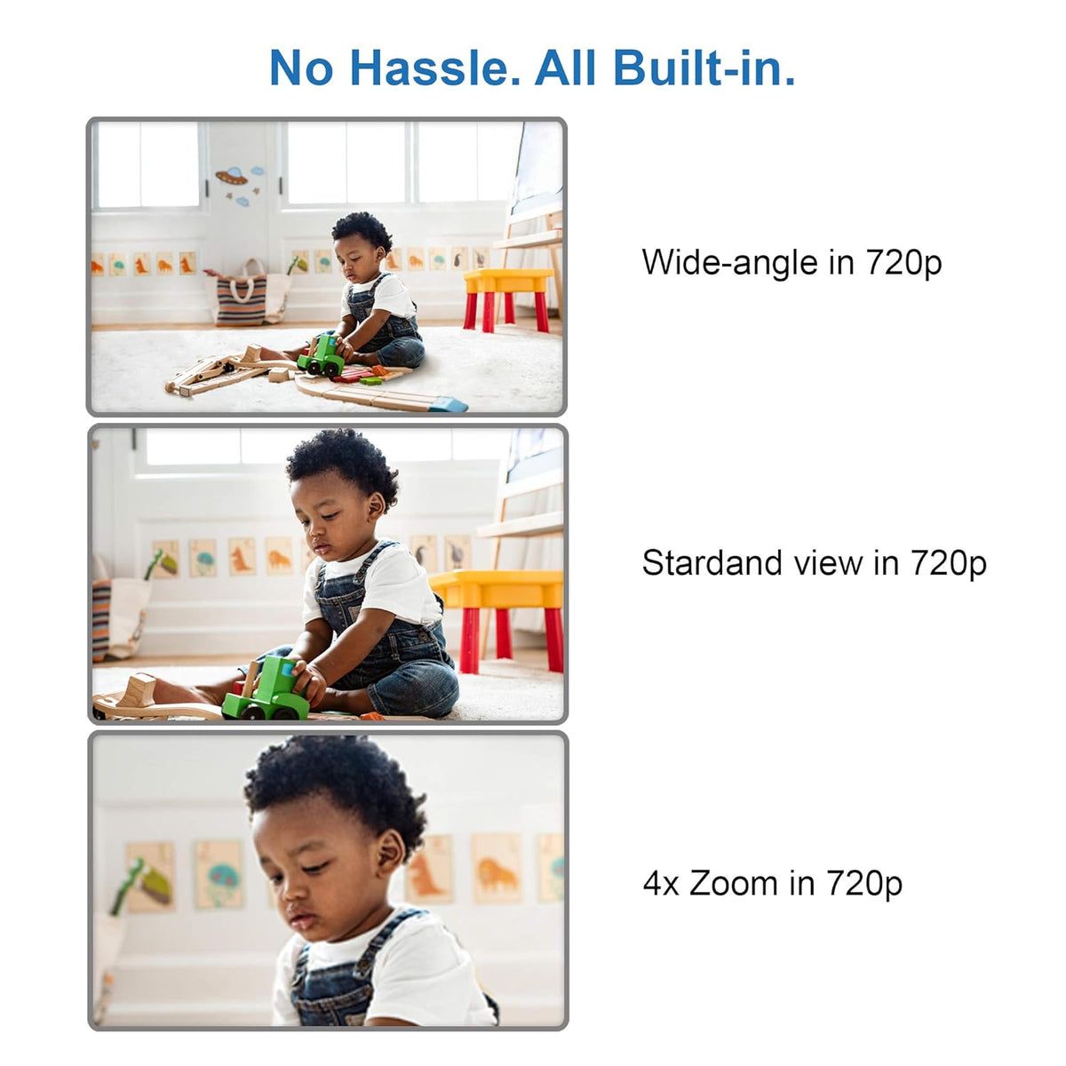 7" 720p HD Video Monitor with Battery Support O567191