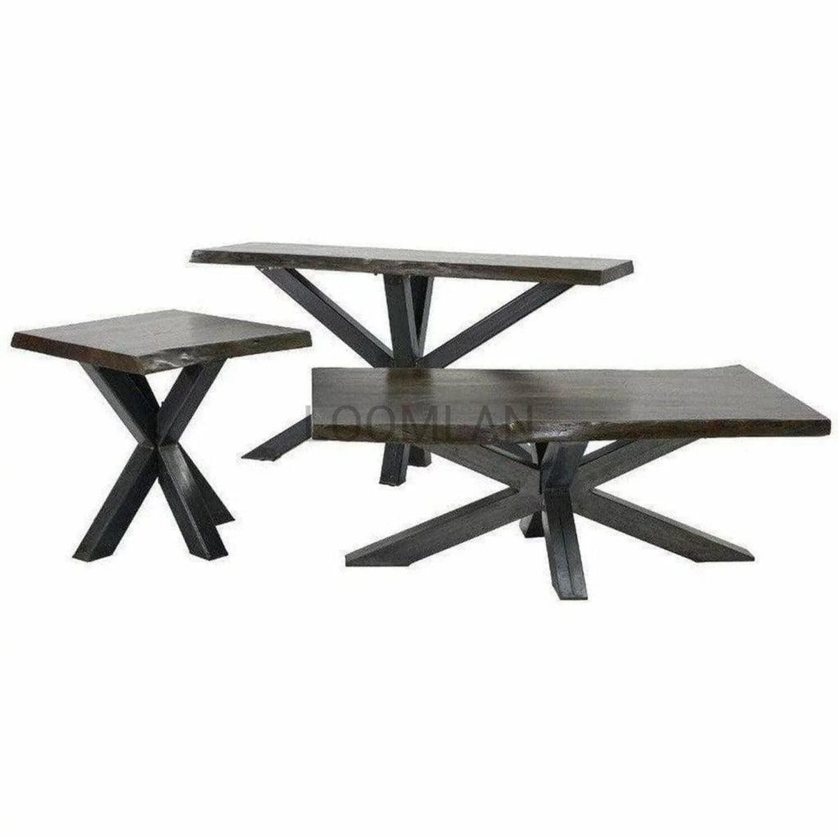 Black Square End Side Table F36973