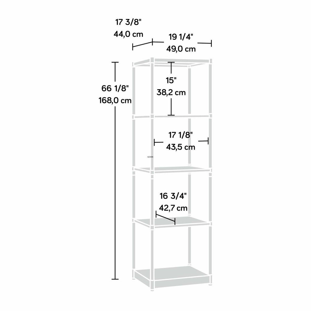 4-Shelf Bookcase I2470