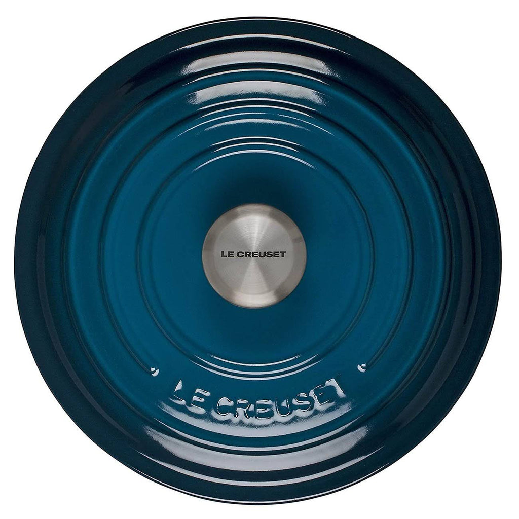 3.5 Qt. Cast Iron Sauteuse Deep Teal W5260