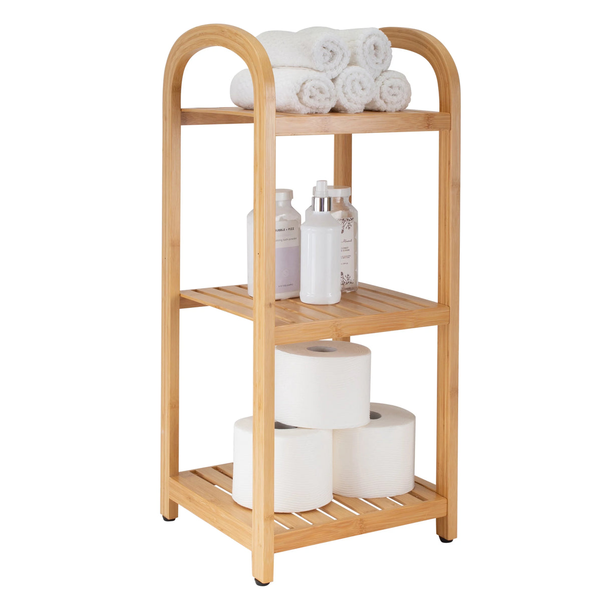 3 Tier Bamboo Storage Shelf L437588
