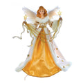 Cream and Gold Angel Treetop O173605