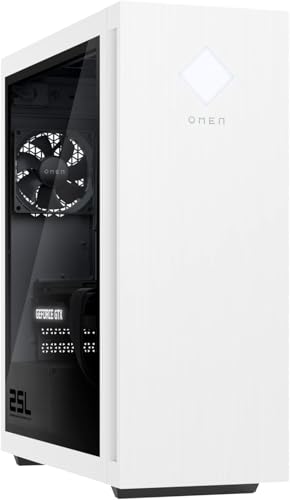 White Gaming Desktop PC with AMD Ryzen 5 5600G, GeForce GTX 1660 Super, 16GB RAM, 1TB SSD Q142