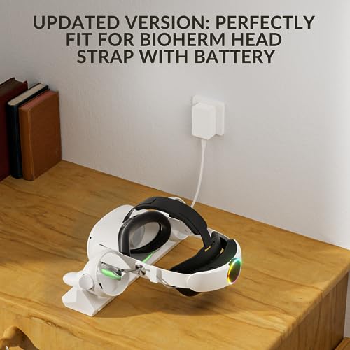 Charging Dock for VR Headset & Controllers with 2 Rechargeable 2100mAh Batteries X146716