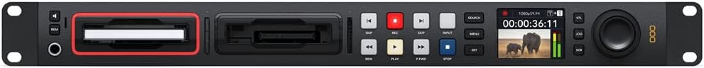 HyperDeck Studio HD Pro Bundle with 128GB Memory Card, XLR Cable, and Screen Cleaning Wipes J5146