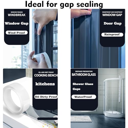 Transparent Window Weather Sealing Tape 2 Inch x 33 FT N9710