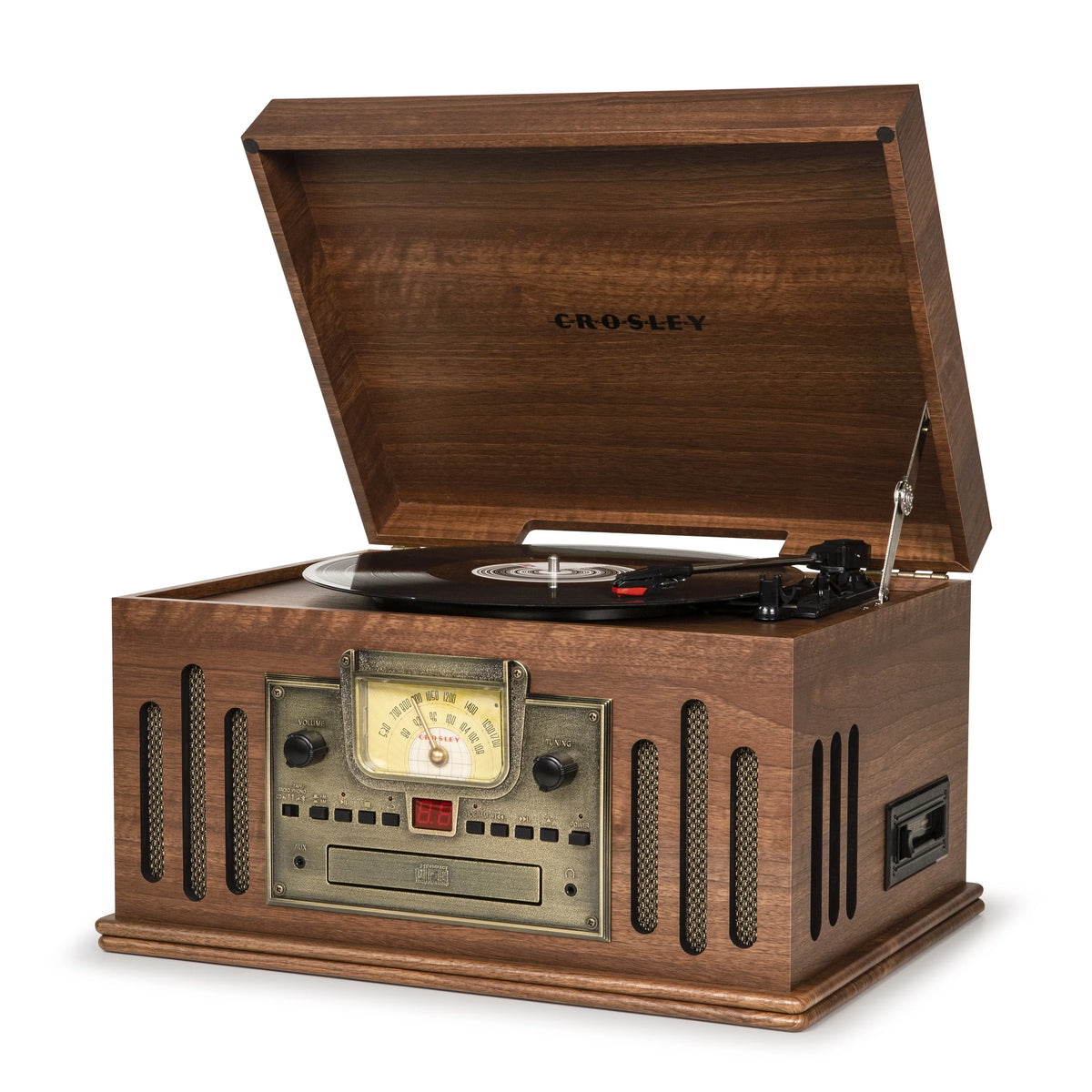 Vinyl Record Player with Speakers and Wireless Bluetooth F9520