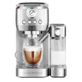 Silver 20 Bar Espresso Machine with Milk Tank T5017