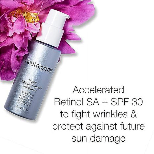 1 fl. oz Retinol Facial Moisturizer with SPF 30 Sunscreen & 1 fl. oz Retinol Face & Neck Night Moisturizer O890