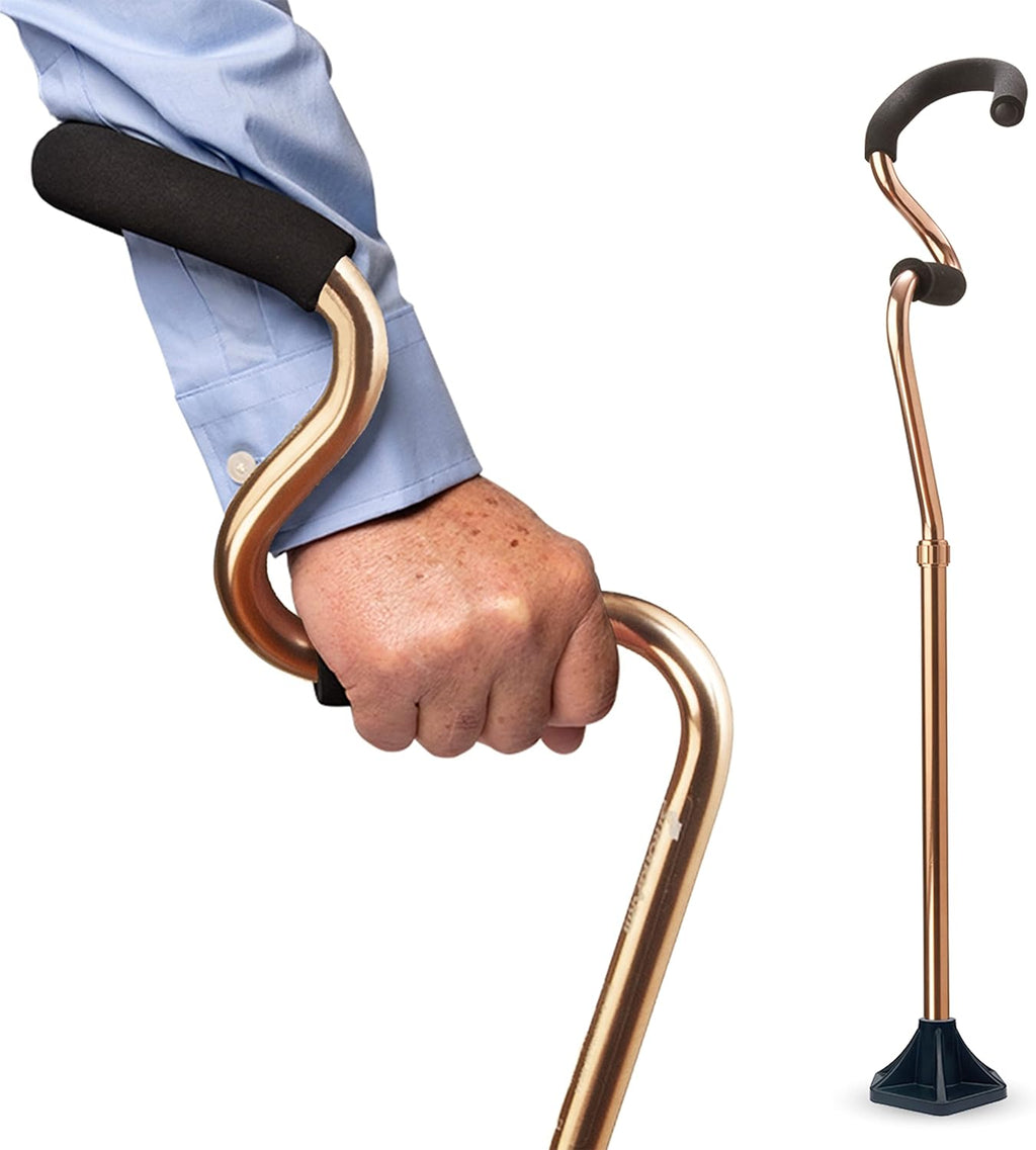 Lightweight Adjustable Self Standing Walking Cane T789015