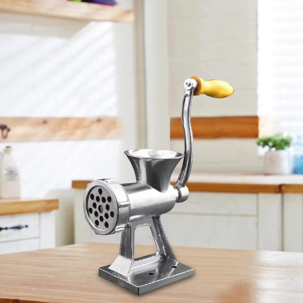 Metal Hand Operated Meat Mincer Grinder I476087