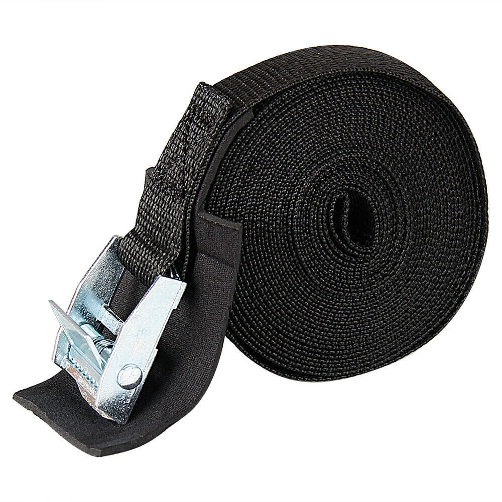 4 Pack Cam Lock Buckle Tie Down Strap 1"x16' Y666473