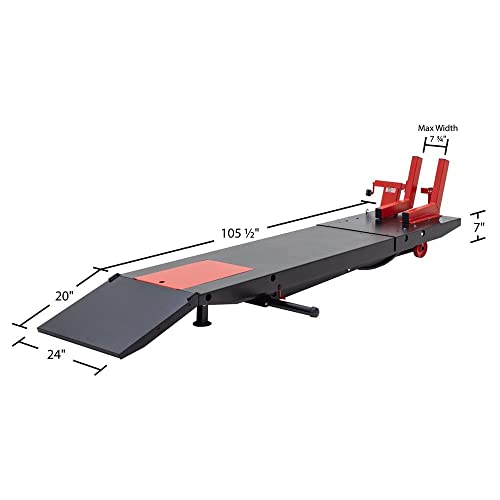 Pneumatic Motorcycle Scissor Lift Table 1,500 lb. T9876