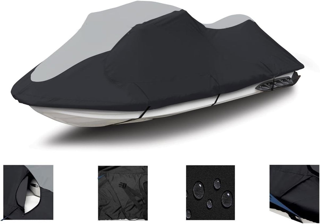 Black/Grey Heavy-Duty PWC Cover C392392