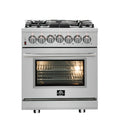 30″ Freestanding Dual Fuel Range with 5 Burners E5201