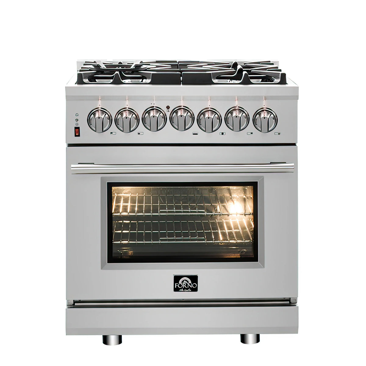 30″ Freestanding Dual Fuel Range with 5 Burners E5201