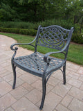 Cast Aluminum Dining Arm Chair D101107