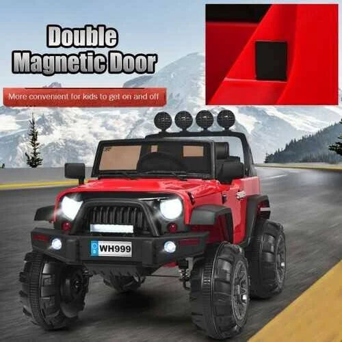 12V Red Ride on Truck J325946