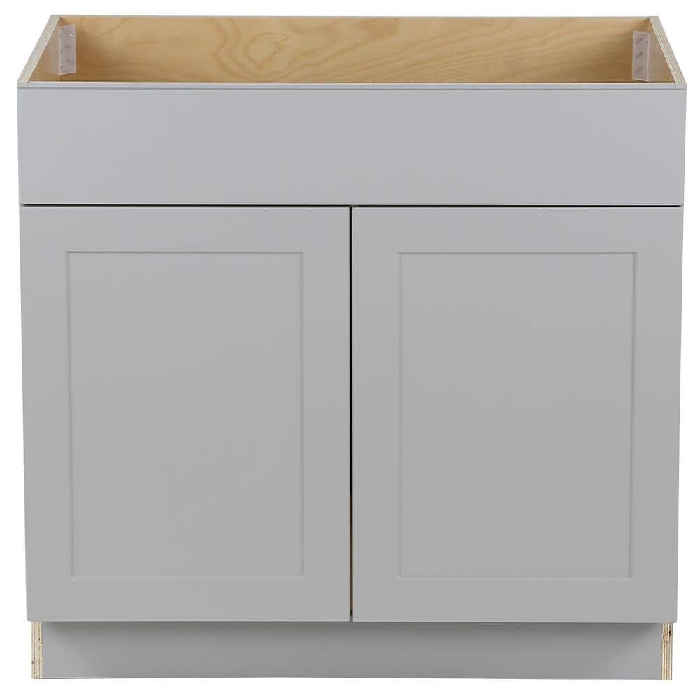 Gray Sink Base Cabinet Z20760