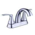 Centerset Double-Handle High-Arc Bathroom Faucet in Chrome N1793