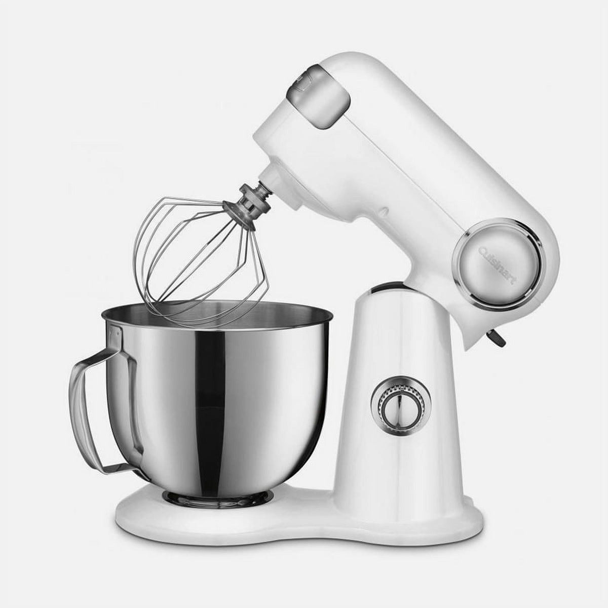White Stand Mixer with Stainless Steel Measuring Cups and Spoons Q4252