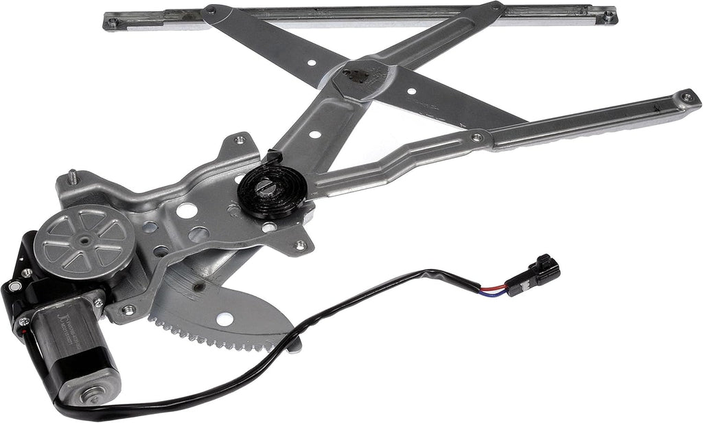 Front Driver Side Power Window Motor and Regulator Assembly Black Pack of 2 L6610