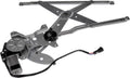 Front Driver Side Power Window Motor and Regulator Assembly Black Pack of 2 L6610