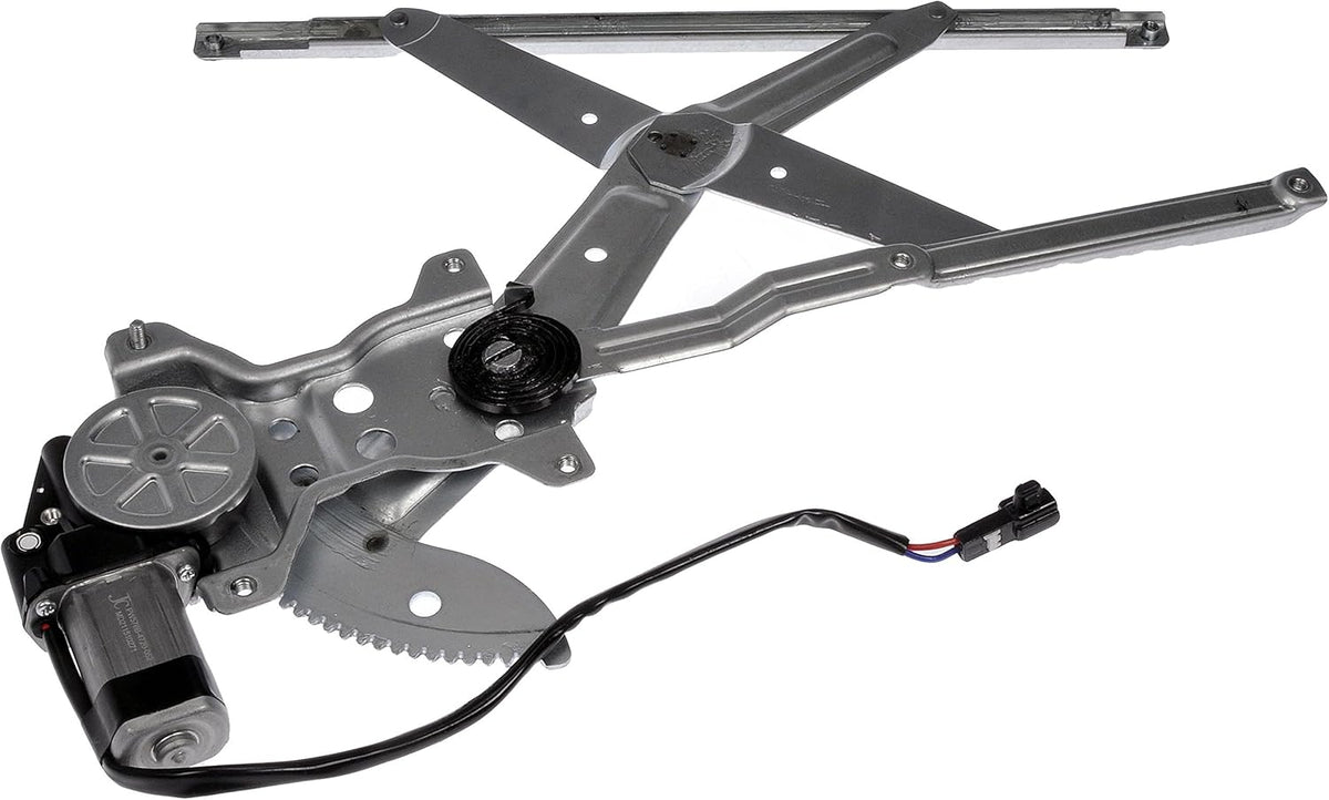 Front Driver Side Power Window Motor and Regulator Assembly Black Pack of 2 L6610