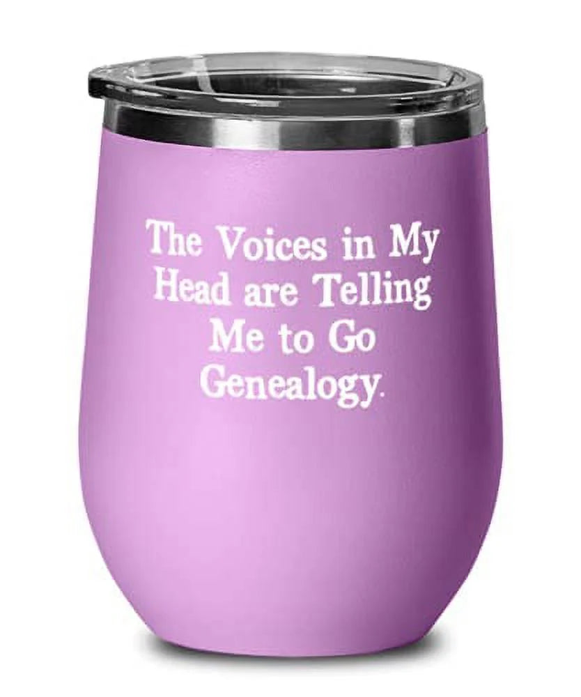 Genealogy Wine Glass Z264