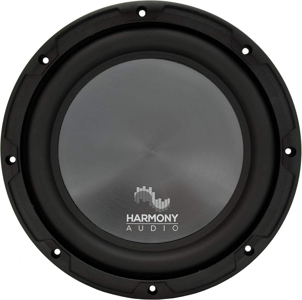 Slotted S Port Single 10 Sub Box & HA-A400.1 Car Stereo Bundle T690