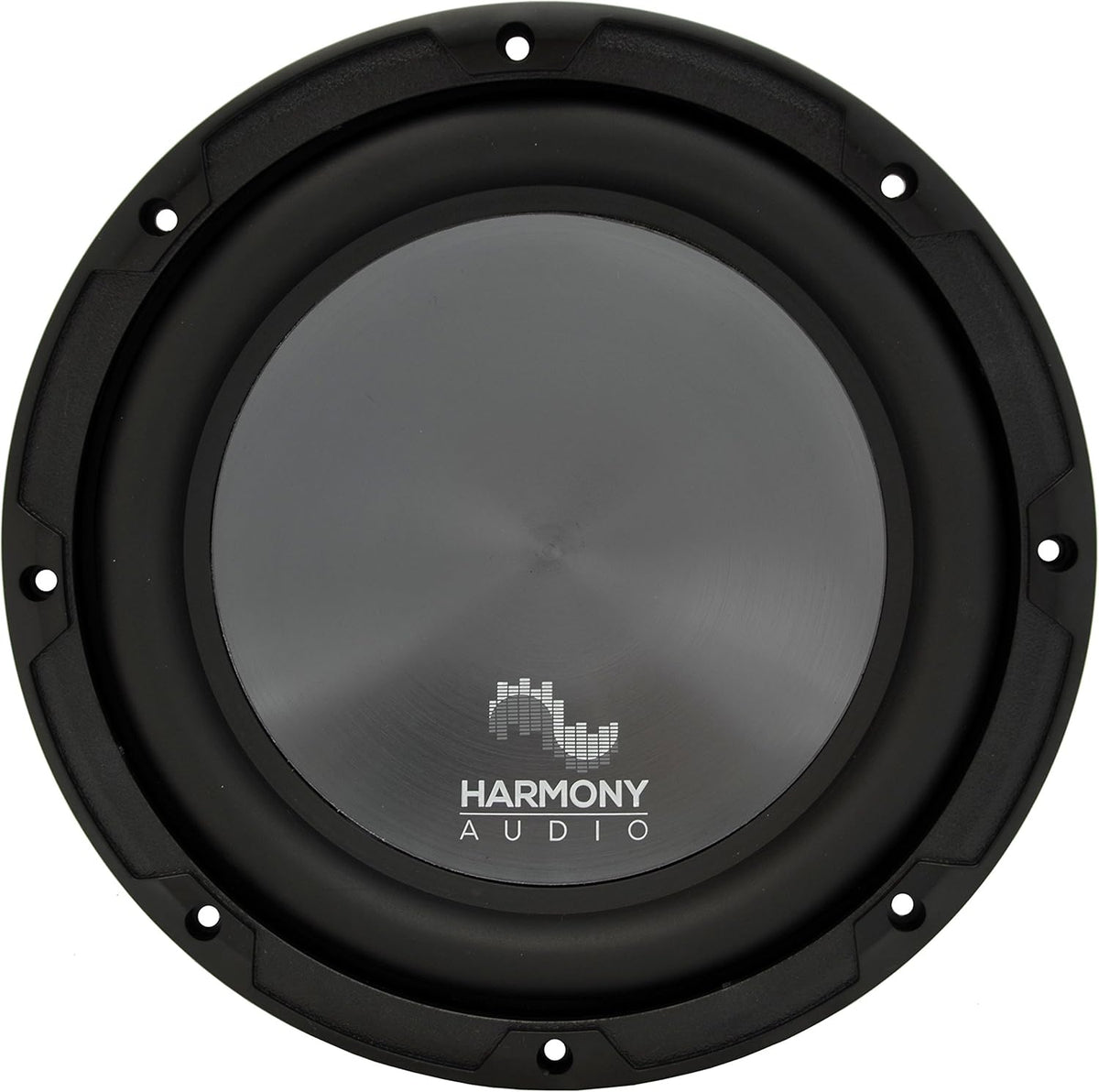Slotted S Port Single 10 Sub Box & HA-A400.1 Car Stereo Bundle T690