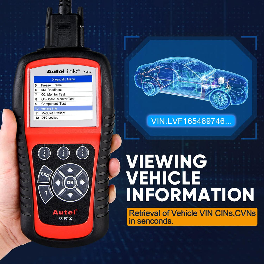 OBD2 Scanner with ABS and SRS Airbag Diagnostic K771