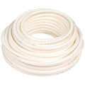 White Semi-Clear Plastic Tubing, 5/16 inch Inner Diameter, 7/16 inch Outer Diameter R31956