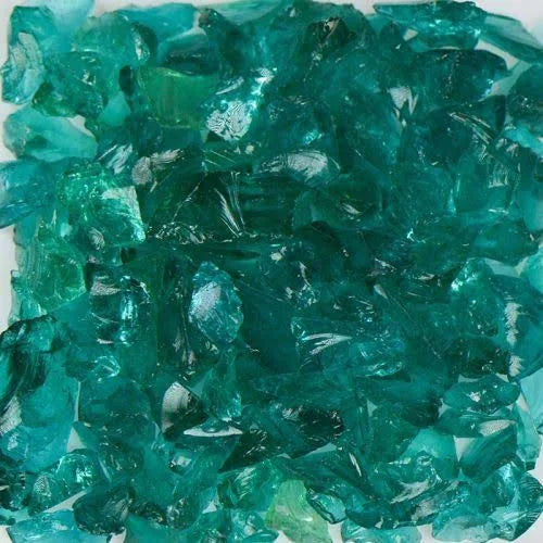 Teal Terrazzo Glass 10 lbs L31655