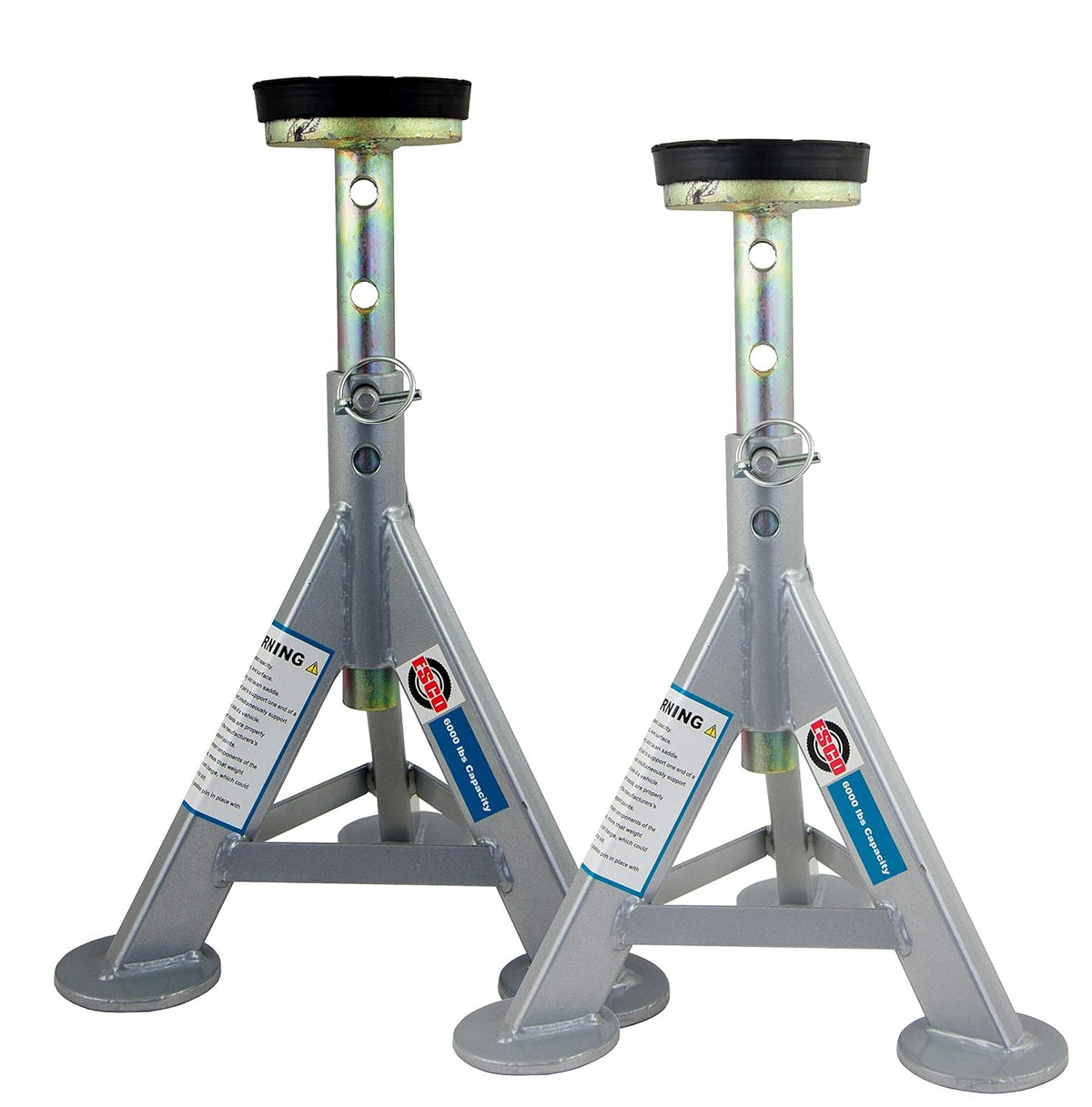 3 Ton Capacity Jack Stands, Pair of 2 W6436