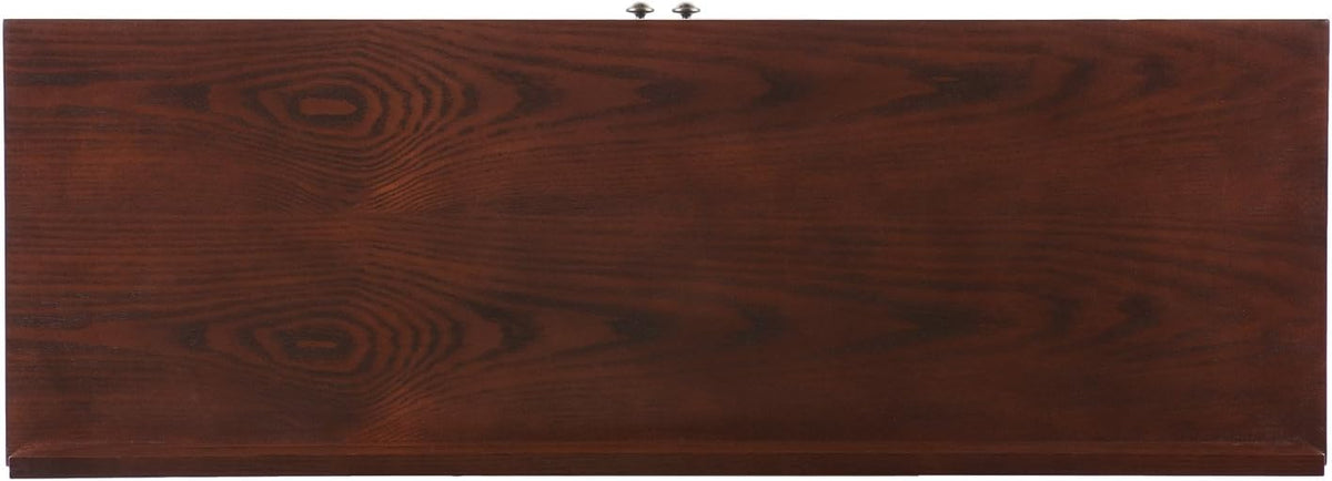 Red Washed Sideboard & Curio R769