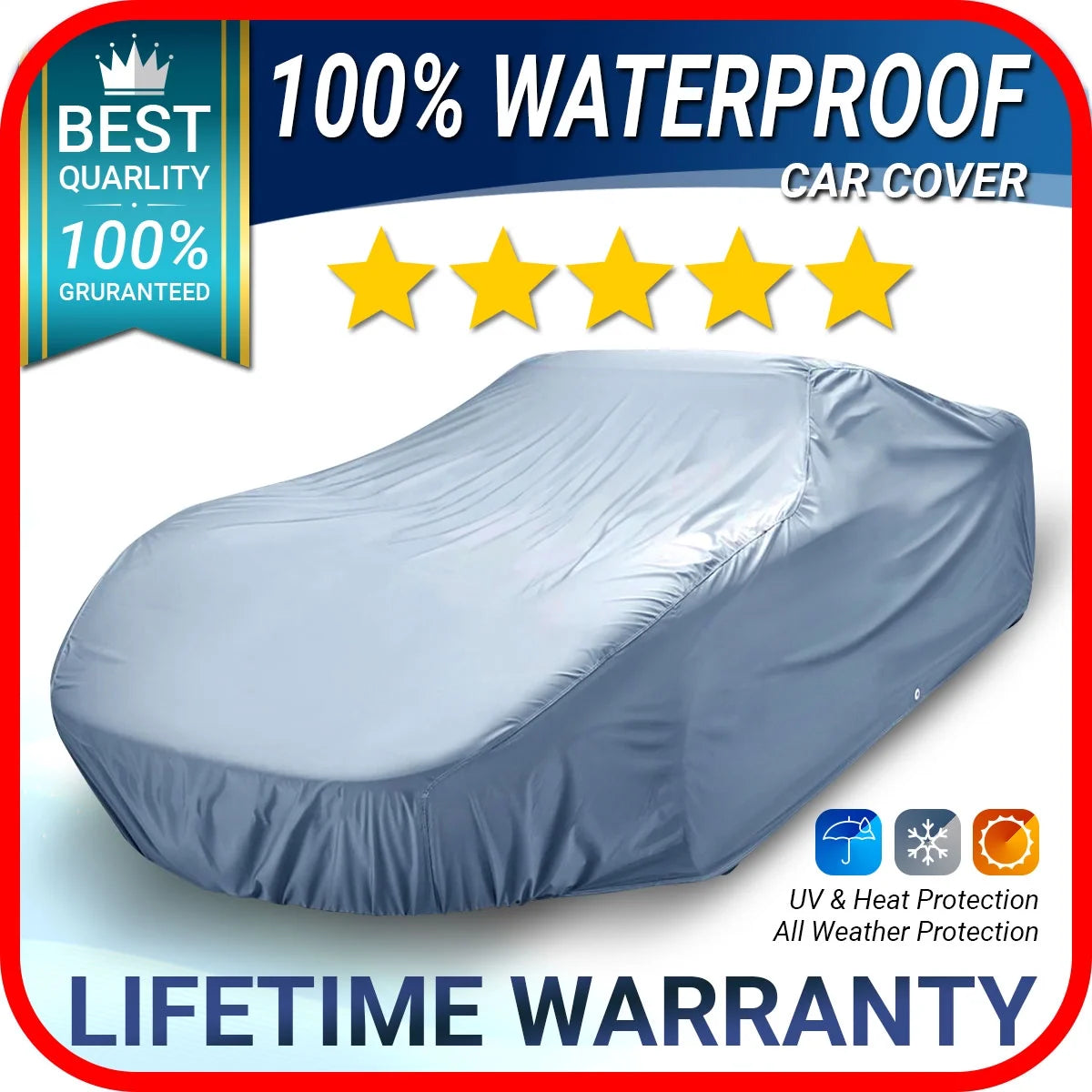 Waterproof Custom Car Cover for Subaru Legacy Sedan F9954