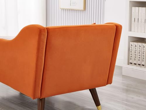 Grey Velvet Chaise Lounge with Tilting Backrest L81045