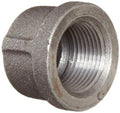 Black Malleable Iron Pipe Fitting Cap Y819
