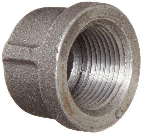 Black Malleable Iron Pipe Fitting Cap Y819